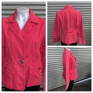 Pacific trail 1 button blazer/jacket with pockets